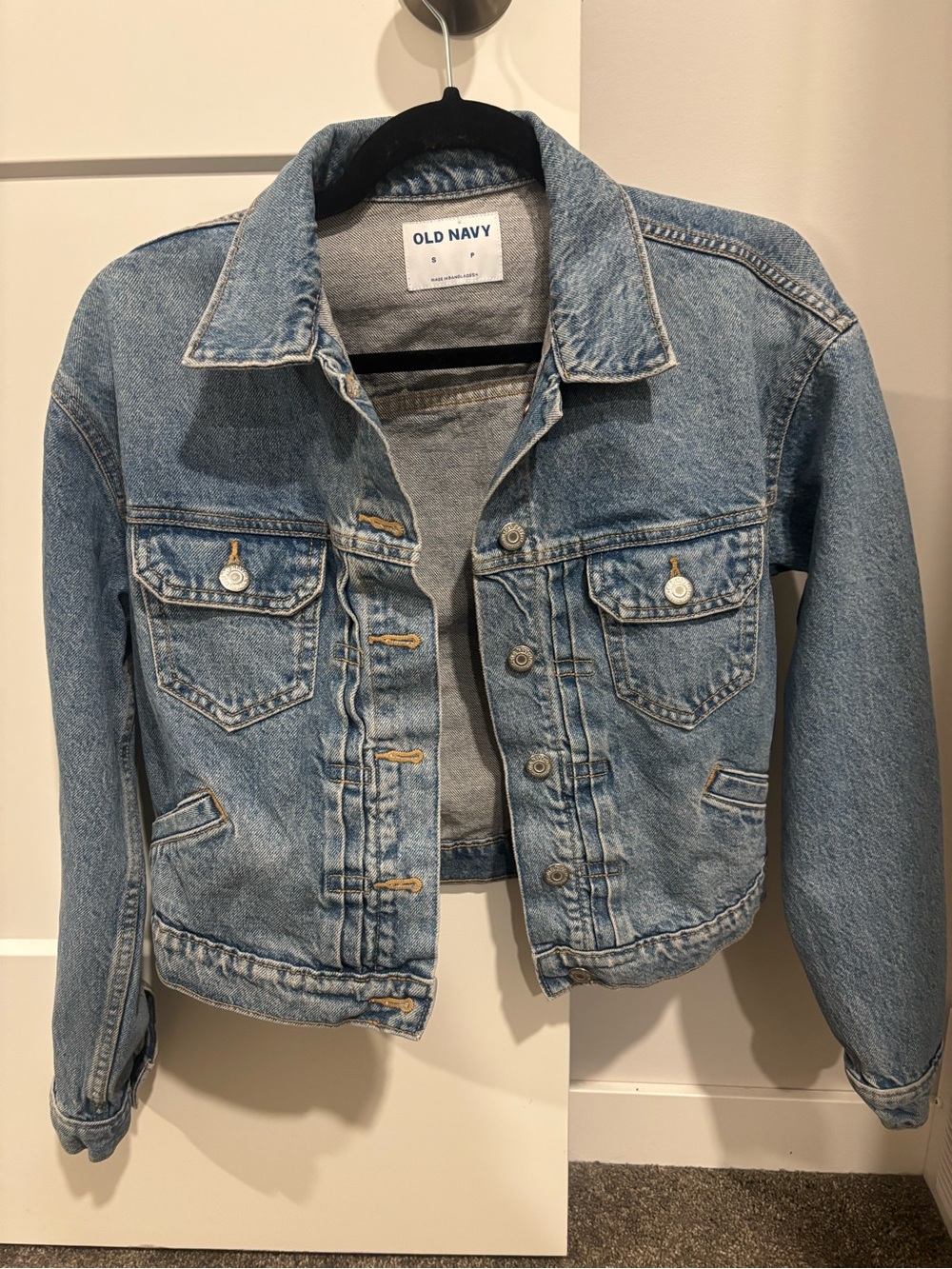 Old Navy Cropped Denim Jacket